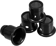 HOMSFOU 4pcs Magnifying Loupe Clip Magnifiers for Eyeglasses Headband Magnifier Magnifying Glasses for Watch Repair