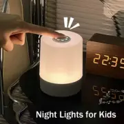 Night Lights for Kids Touch Night Lamp Rechargeable Touch Light With Dimmable Ba