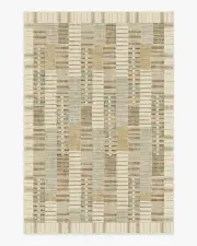 185' x 275' | Machine Washable Runner Rug | Kid & Pet Friendly | Indoor Rug | Architectural Digest Selene Neutral Multicolour Tufted Rug | Ruggable