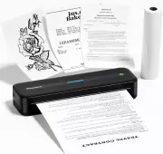 M832 Portable Printer,Upgrade Portable Printers Wireless for Travel,Bluetooth No