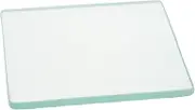 Angoily Glass Slicker for Leather Craft Tempered Glass Pad Smooth Back Professional Burnishing Tool Scratch-Resistant 2 Pack