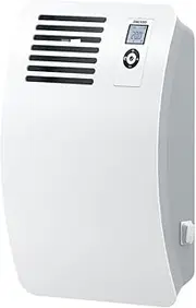 Stiebel Eltron Wall mounted convector, electric heater CON 5 Premium U, 500 W for about 5 sqm, LED, 7-day + 120-minute timer, frost+overheating protection, open window detection, Lot 20 compliant, alu