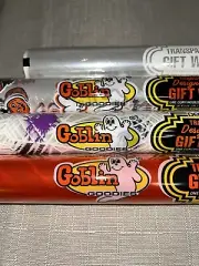 4 Rolls Vintage Wrapping Paper Halloween Cellophane Witches Ghosts Bats Spiders