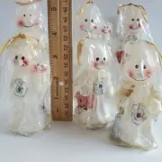 HALLOWEEN GHOST Candles CUTE! Large Small Pumpkins Spiders Sparkles Treat Bags