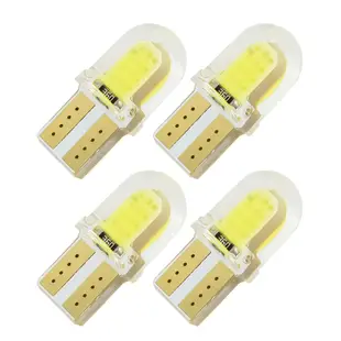 【洛陽牡丹】4pcs led t10 W5W T10 COB矽膠短款汽車led燈示寬燈汽車小燈