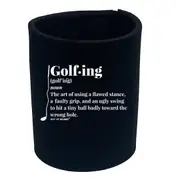 Oob Golfing Noun - Funny Novelty Stubby Holder