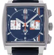 TAG Heuer Monaco Gulf Blue dial 39mm CBL2115.FC6494
