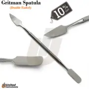 Gritman Spatula Double Ended Dental Wax Carver Amalgam Mixing Plaster Spreading