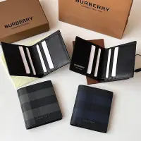 在飛比找Yahoo!奇摩拍賣優惠-USA美國留學生代購 Burberry 新款巴寶莉男士短夾 