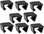 BUTIFULSIC 8pcs Rattan Furniture Clips Outdoor Furniture Sofa Clip Fastener for Wicker Furniture Sectional Sofa Furniture Clips Sofa Clamp Sofa Making Clip Outdoor Furniture Clips Sofa Clips