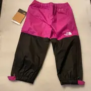 North Face Kids 2 to 6 Antora Rain Pants New