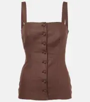 [Faithfull] Faithfull Corbiere linen vest AU 14 beige