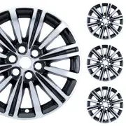 PACRIM 18" Chrome/Black Wheel Skins for Cadillac XT5 (2017-2019) |ABS | Set of 4