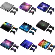 Cool Protective Decal Skin Sticker For PS3 SLIM PlayStation Console&Controllers