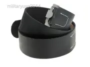 WWII German Army Soldiers WH Leather Pistol Service Equipment Belt With Buckle M