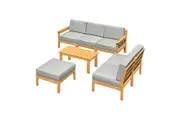 Livsip 7 Piece Outdoor Furniture Lounge Set