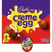 Cadbury Creme Eggs Chocolate 8 pk 320g