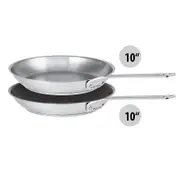 Cristel 1826 Collection 2 Pc 10 Frypan Set