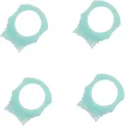Healvian 4pcs Mini Travel Toothbrush Soft Toothbrush Head Protection for Kids for Toddlers