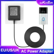 US UK EU Plug 18V AC Power Adapter Transformer Charger for Wifi Smart Video Door
