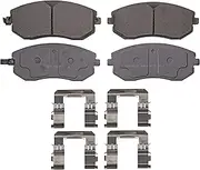 Wagner ThermoQuiet PD929A Ceramic Disc Pad Set With Installation Hardware, Front