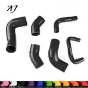 For 2001-2007 Lancer Evolution EVO7 8 9 CT9A 4G63T 2.0 Turbo Silicone Hose Black