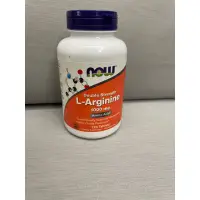 在飛比找蝦皮購物優惠-Now foods L-Arginine 左旋精胺酸膠囊健而