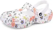 [DOCTOR EXTRA SOFT] Women's Classic Casual Clogs/Sandals with Adjustable Back Strap for Adult | Comfortable & Light Weight | Stylish & Anti-Skid | Waterproof & Everyday Use Mules for Girls/Ladies D-512
