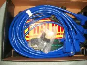 MADE IN USA TAYLOR SPARK PLUG WIRES BLUE SPIRO PRO 90 DEGREE BBC STD BIG CHEVY