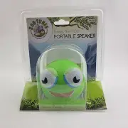 ZOO TUNES COMPACT PORTABLE BLUETOOTH STEREO SPEAKER- Freddy The Frog. MCS10. NEW