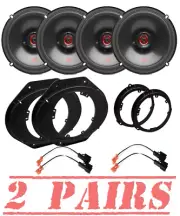 4) JBL CLUB620F Front/Rear Door 6.5" Speaker For 2015 - 2020 Ford F-150 (F150)