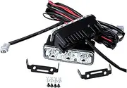 Universal LED Car Daytime Running Lights for Enhanced Lighting in Rainy and Foggy Conditions