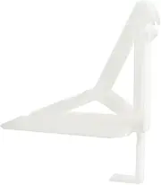 Wreath Hanger, Over The Door Hanger, 2.87x2.56x0.59 inches No Drilling Clothes Suspending Holder for Bedroom, Living Room, Fabric Decoration, Storage Bag and Home Organization