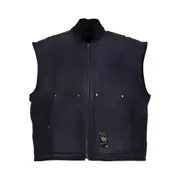 [Willy Chavarria] Willy Chavarria Zip-up Gilet S BLUE