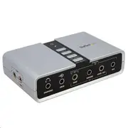 StarTech.com ICUSBAUDIO7D USB Audio Adapter Sound Card [ICUSBAUDIO7D]