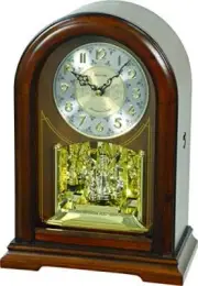 Rhythm Clocks "Orlando" Wooden Musical Mantel Clock