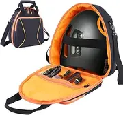 ZIORS Storage Bag Compatible with OutdoorMaster SHARK/Dolphin SUP Pump,Portable Carry Case for Electric Paddle Board Accessories,Large Pocket and Soft Handle(Bag Only)