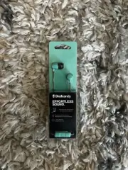 Skullcandy Jib Wired Earbuds with Microphone Noise Isolating Miami Blue