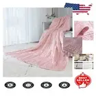 Skin-Friendly Reversible Weighted Blanket in Luxurious Velvet - 20lbs 60"x80"