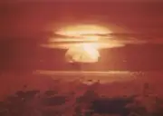 1954 Castle Bravo Blast Nuclear Atomic Bomb Explosion Picture Photo 5" x 7"