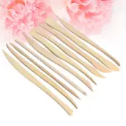 10 Pcs Wooden Clay Sculpting Tools Pottery Knife Carving Wax Kit