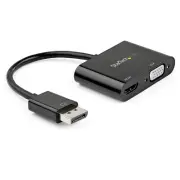 StarTech DisplayPort to HDMI VGA Adapter - DP 1.2 HBR2 to HDMI 2.0 4K 60Hz or