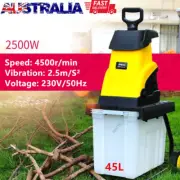 2500W Electric Wood Chipper Shredder Mulcher Garden Branch Crusher Chipper Kits