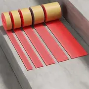 Stair Nosing Edge Trim Edging Strip Corner and Edge Protection Stair Nosing Stair Profile Stair Tread Edge Protection Decorative Stair Edge Strips Easy Installation-Orange||3cmx10m
