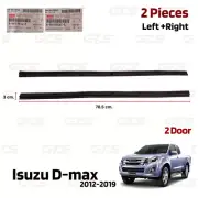 L+R Inner Weatherstrip Door Belt Fits Isuzu D-Max Open Cab Hi-Lander 2012 2019