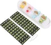 CHILDWEET Car Parking Card Temporary Phone Funny Car Dashboard Decorations Sturdy Easy to Read