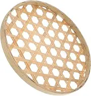 Woven Low Basket Weaved Sieve Fine Mesh Strainer Woven Hamper