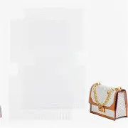 MeshCraft DIY Handbag Kit - Plastic Canvas Bag Sheets for Purse Making, Knitting