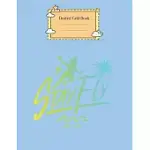 DOTTED GRID BOOK: DISNEY PETER PAN STAY FLY TEXT SILHOUETTE POSTER PETER PAN THEME DOTTED GRID NOTEBOOK FOR GIRLS TEENS KIDS JOURNAL FOR