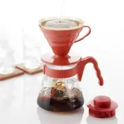Japan HARIO V60 Coffee Server 02 Set 1-4 cups 40 Filters 700ml VCSD-02R